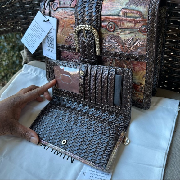 ‼️SOLD‼️Brahmin Multi Copa Cabana Small Hallie BAG ONLY!!! - Picture 9 of 15